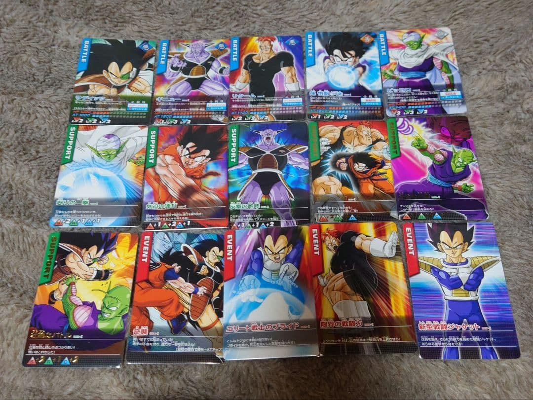 ドラゴンボールZ データカードダス 初期 セミコンプリート セット