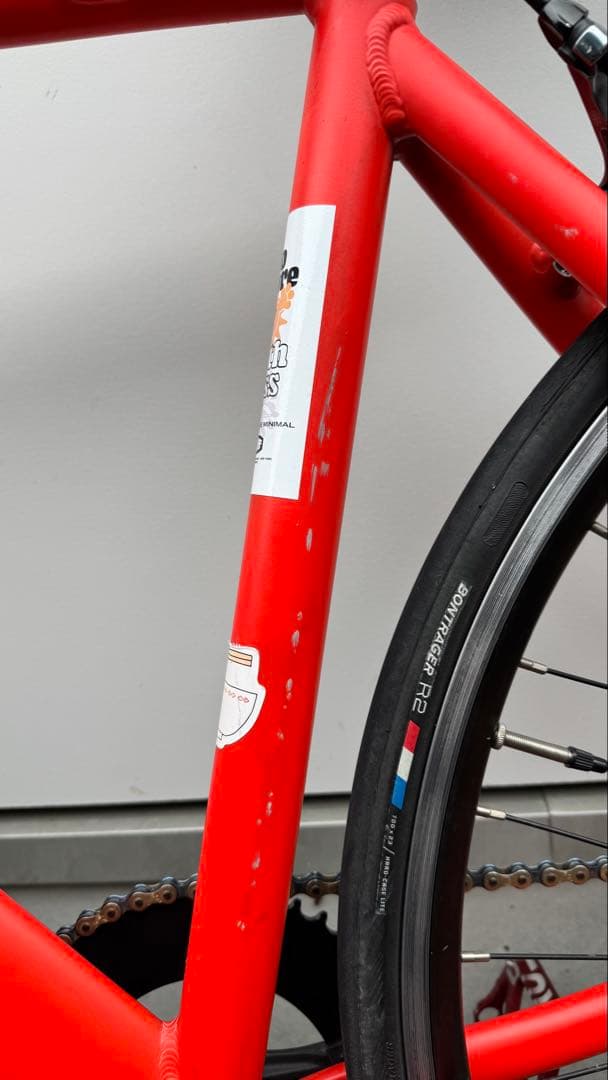 LEADER721 ピストバイク オレンジ サイズS