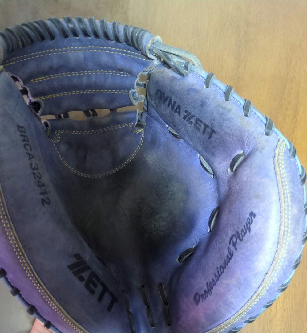 古田敦也モデル 軟式キャッチャーミット 2004年製 ヤクルトスワローズ