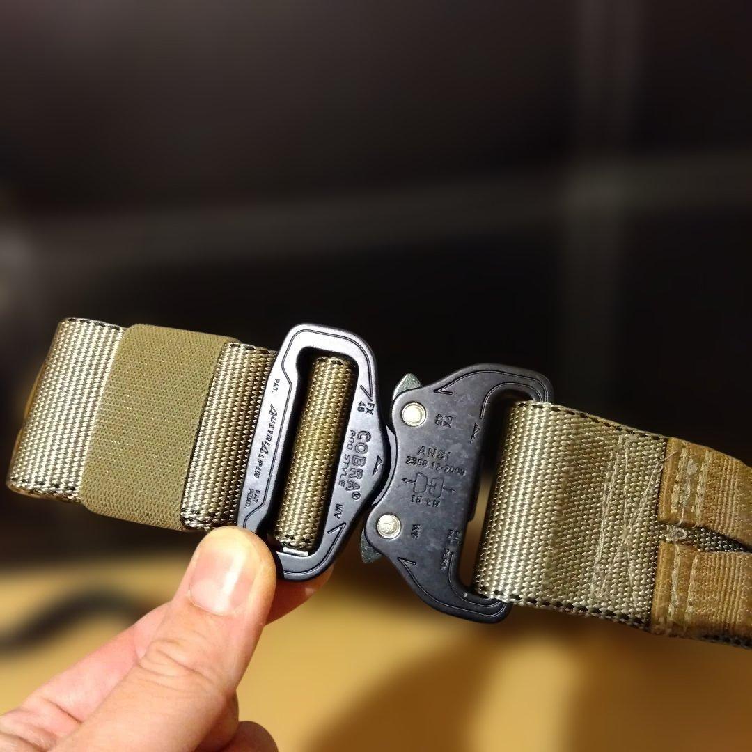 米国製　 215 GEAR　ファーストライン　ベルト　コブラバックル付き