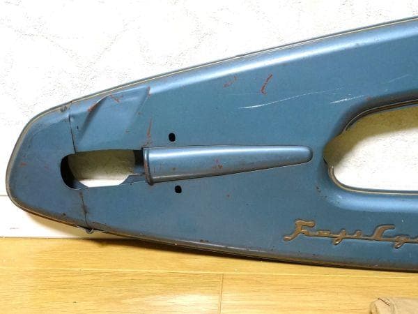 ビンテージ FUJI 富士自転車 チェーンカバー 昭和 レトロ 当時物 現状