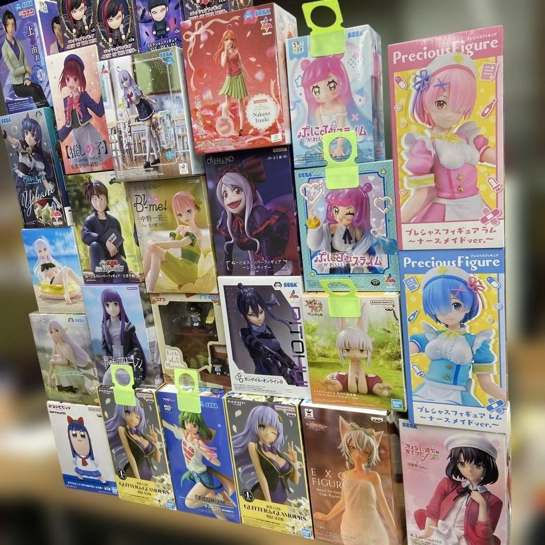 新品 未開封 プライズ フィギュア 28個 まとめ 激安 人気アニメ 美少女