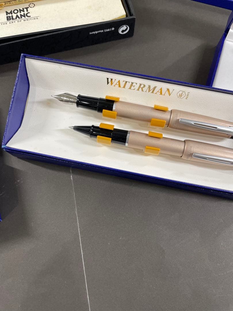 d*3様 MONTLANC Pelikan Waterman 万年筆セット 未使