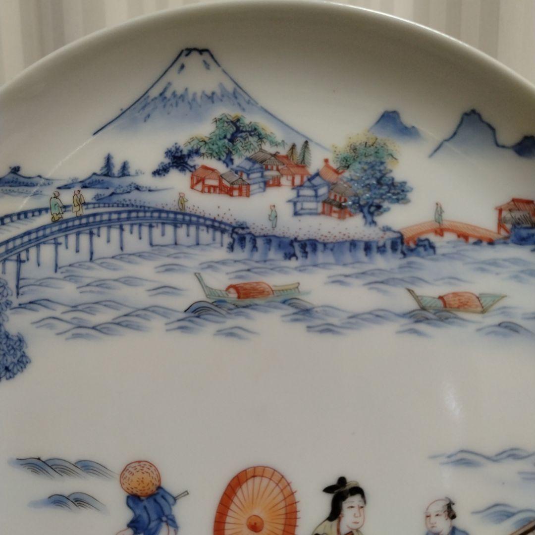 今泉今右衛門　絵皿