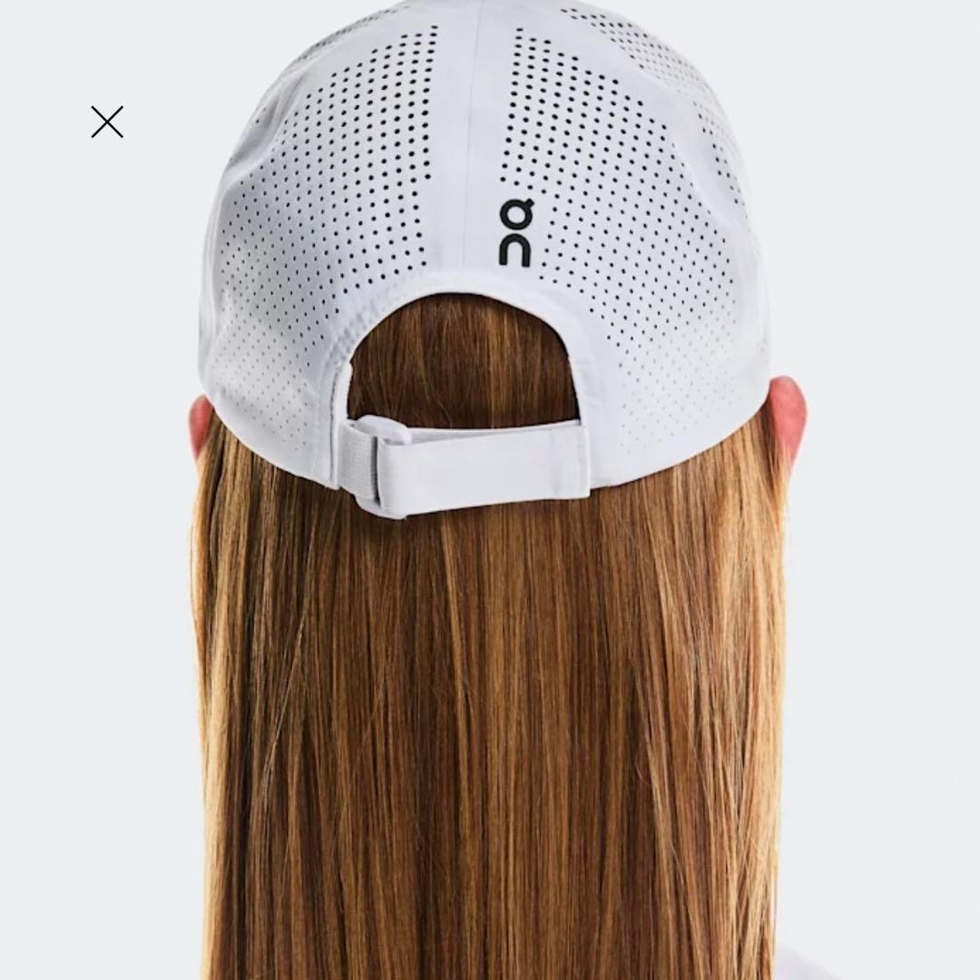 【新品】on 白 テニス コート キャップ イガシフィオンテク オン 全豪 AO