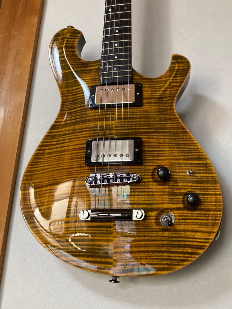 世界に1本 YOKOYAMA GUITARS エレキギター ホンマホ PRS搭載