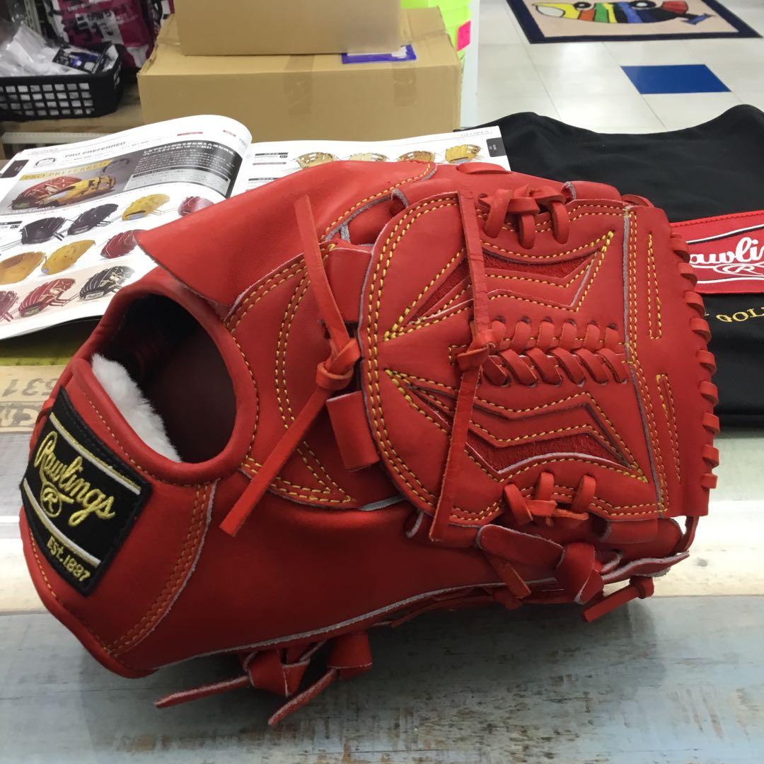 ローリングスプリファード硬式投手用グローブ　湯もみ型付けサービス　新品未使用