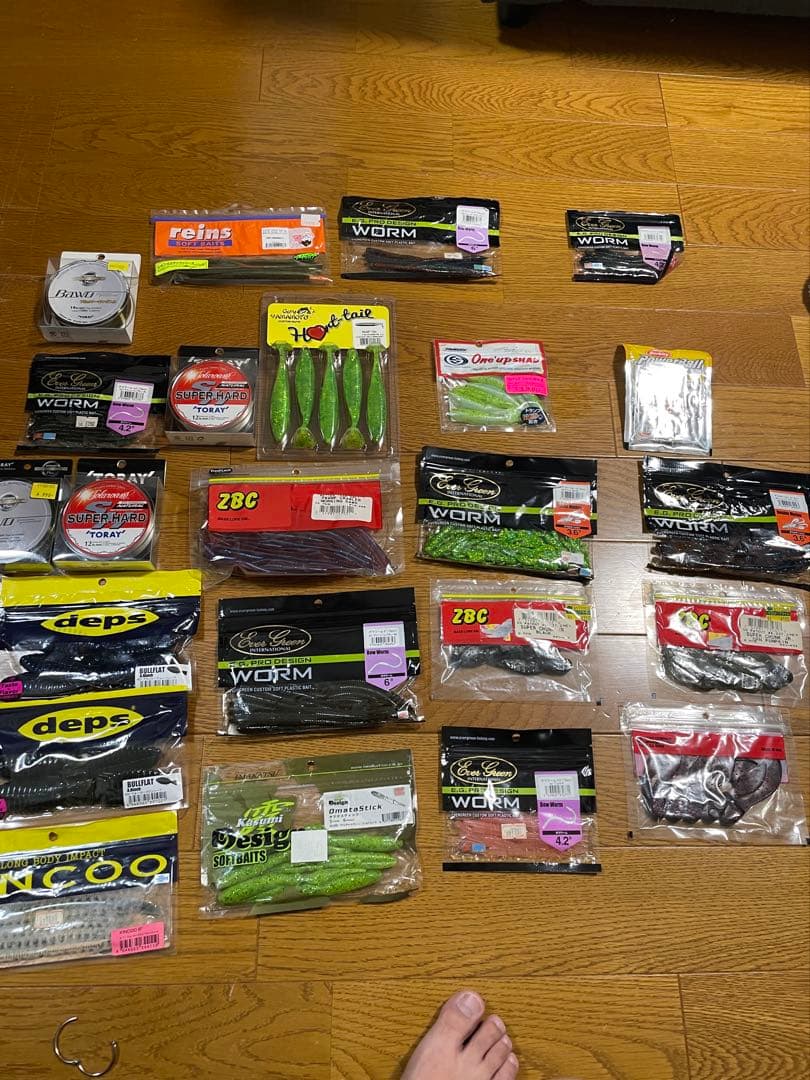 バス釣り引退セット（写真全部）※新品多数※