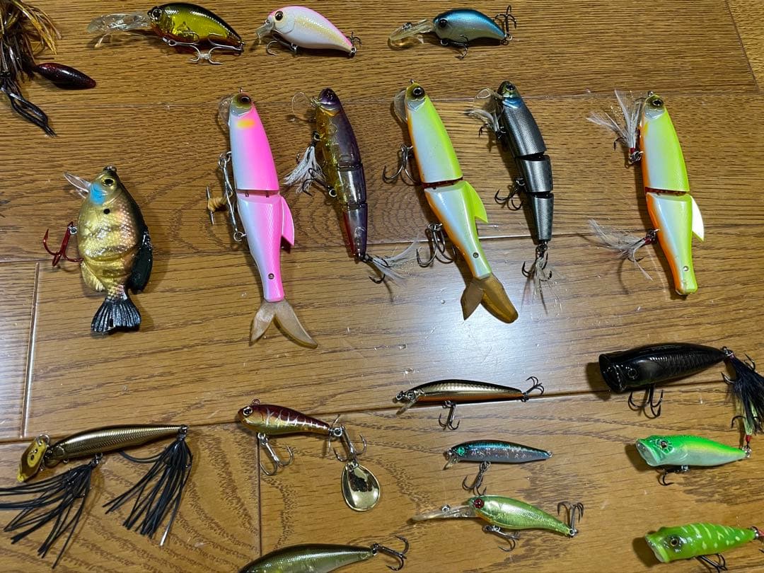 バス釣り引退セット（写真全部）※新品多数※