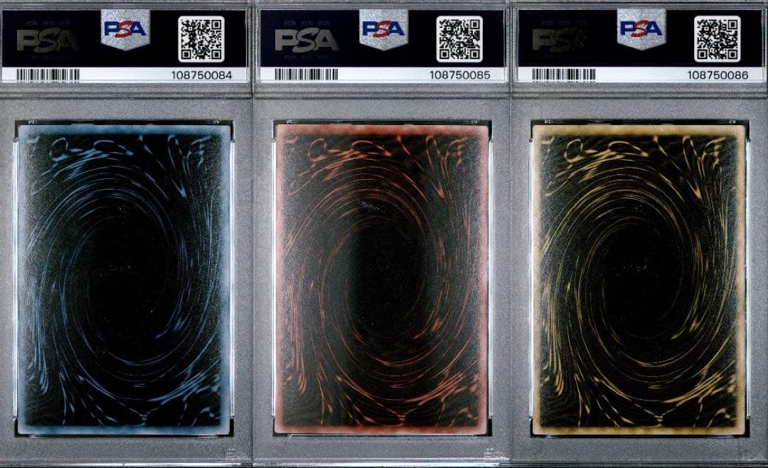 【鑑定品】遊戯王　三幻神　GBI オベリスク　オシリス　ラー　PSA9.10