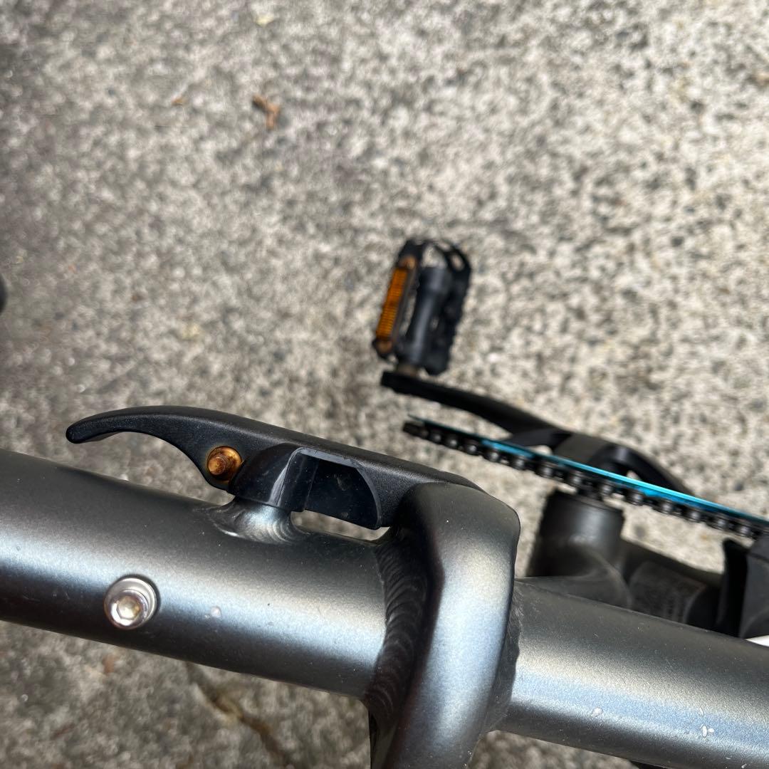 RENAULT 折りたたみ自転車 グレー