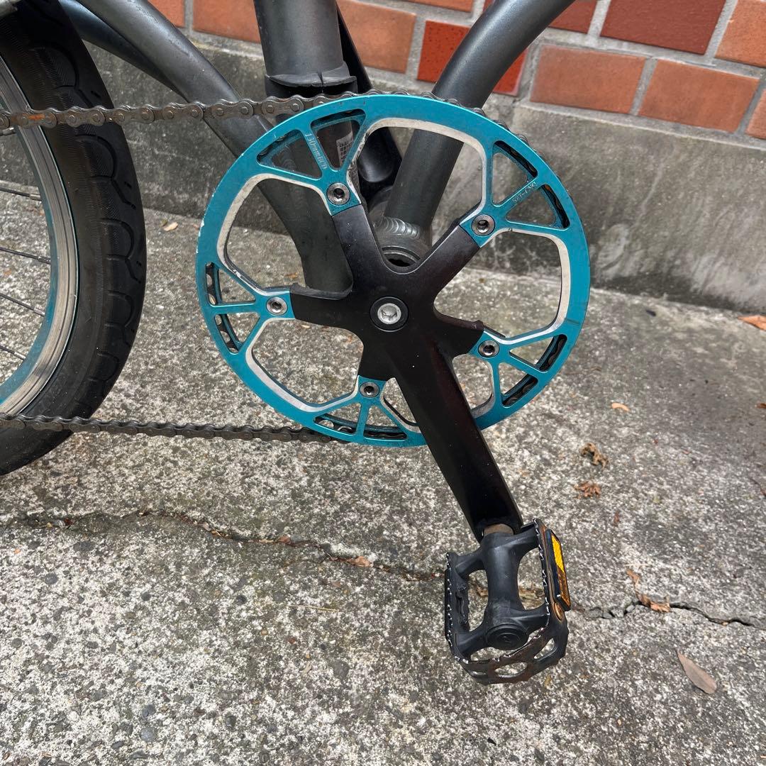 RENAULT 折りたたみ自転車 グレー