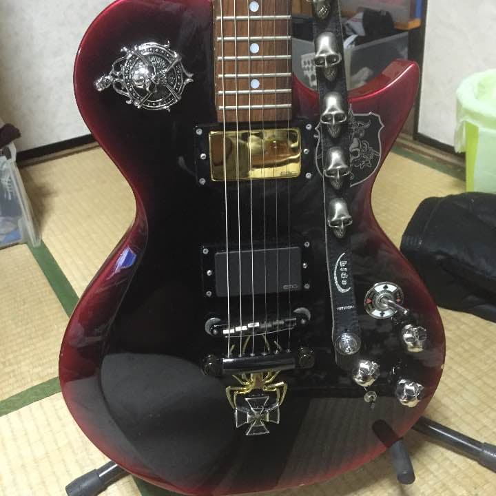 レスポール EMG8185プラスEMGブースター付き