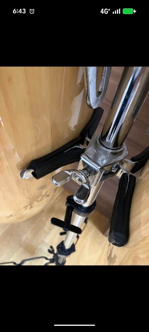 【miz】激安！説明書付き！LP コンガ　aspire スタンドセット