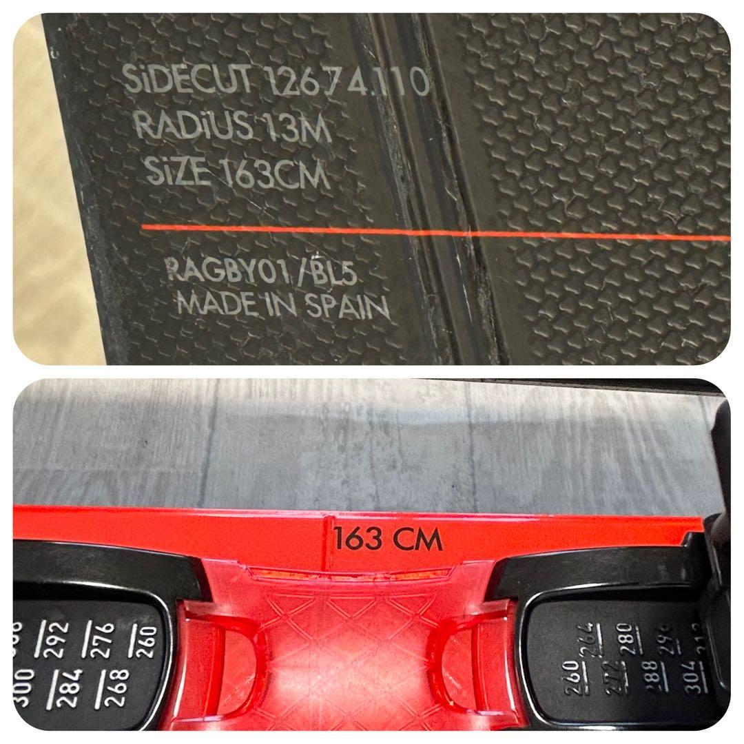 ROSSIGNOL PURSUIT 600 163cm＋LOOK NX 12