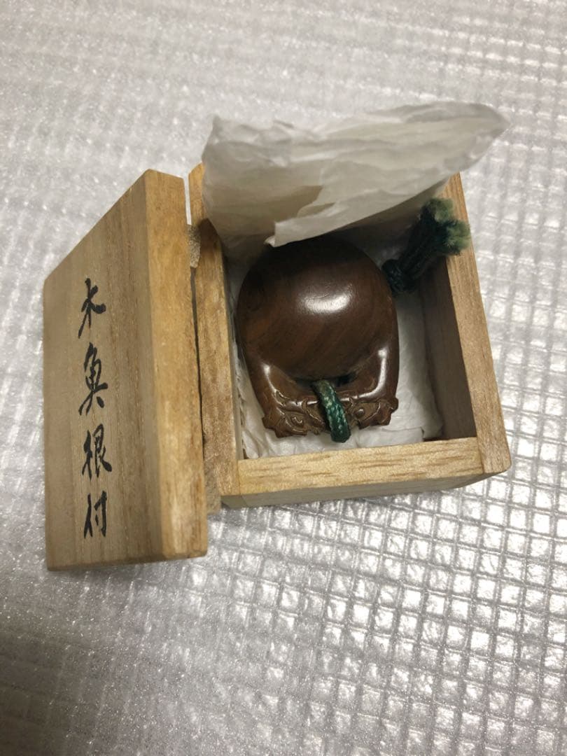 古物　根付　木魚　超良い音