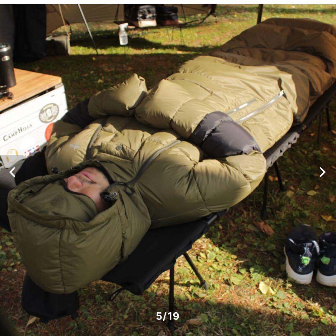 grn outdoor ジャケット シュラフ キャンプ Lサイズ
