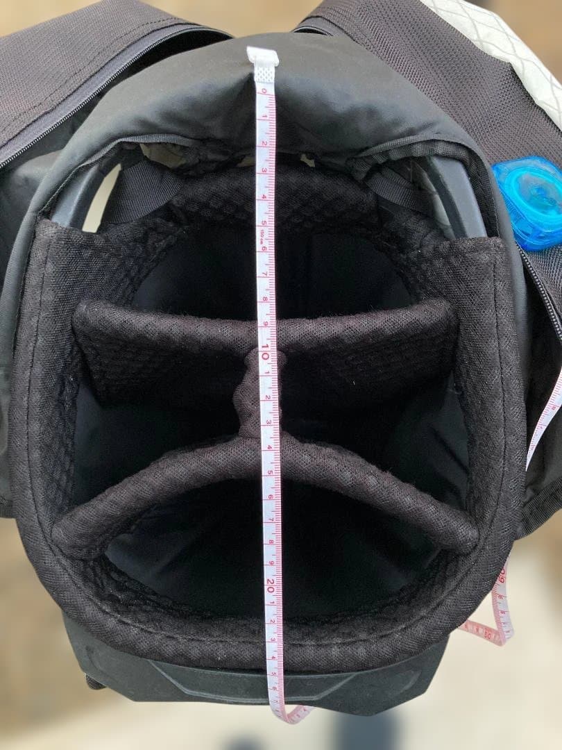 adidas スタンド型　キャディバック　X-pac 生地使用　軽量　アディゼロ