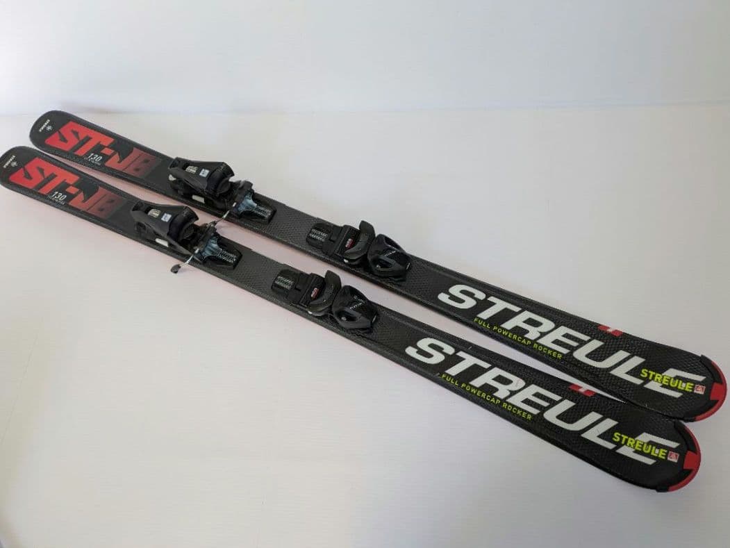 STREULE　130cm　スキー板　✕ LANGEブーツ　ストック　セット