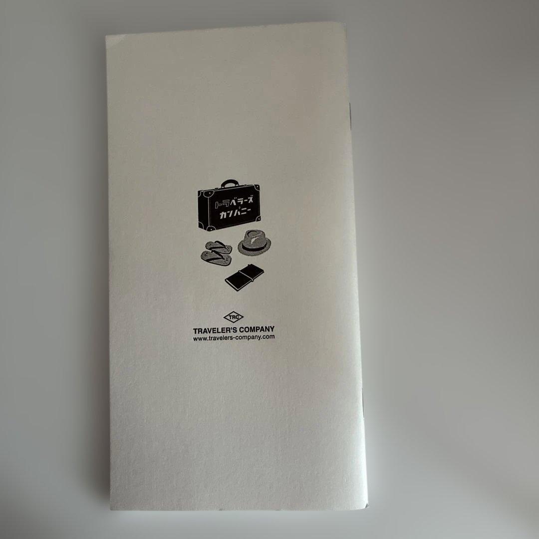 トラベラーズノートTOKYO EDITION黒 リフィル・ブラスチャームクリップ