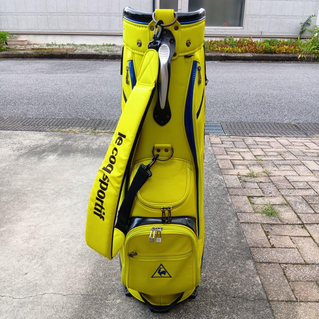 le coq sportif FRANCE 1882 ゴルフバッグ　イエロー