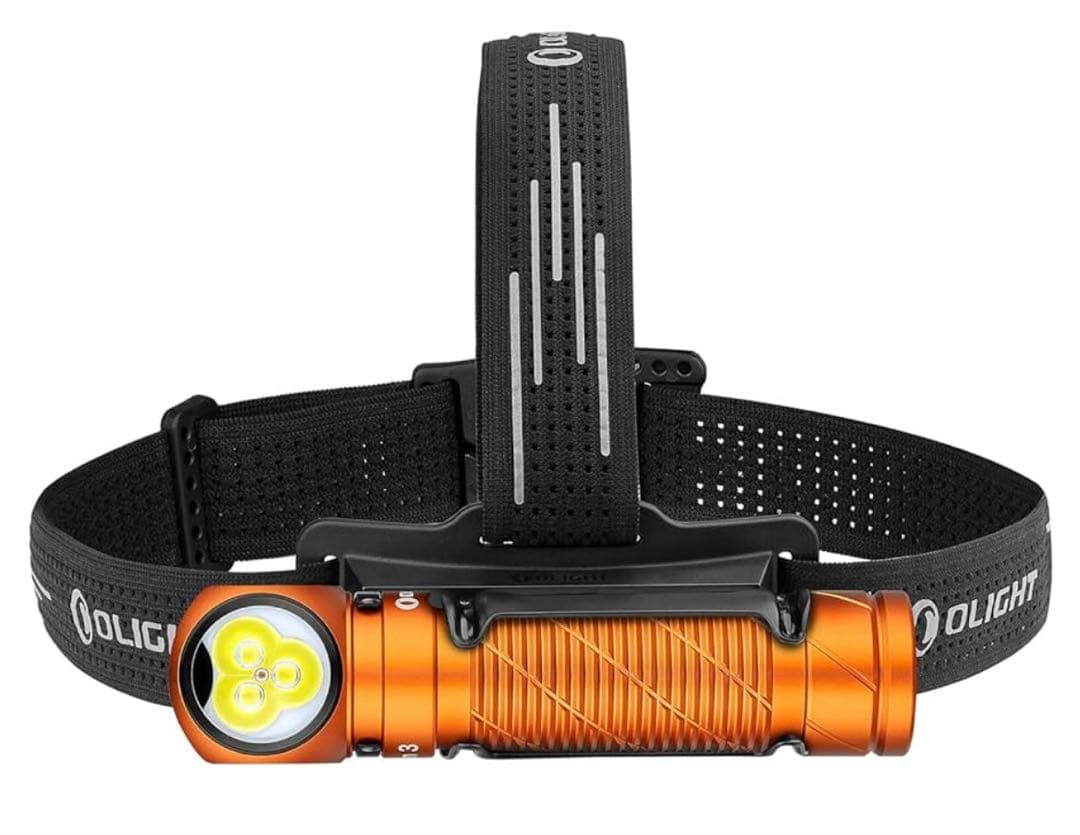 12263 OLIGHT Perun 3 LED ヘッドライト オレンジ