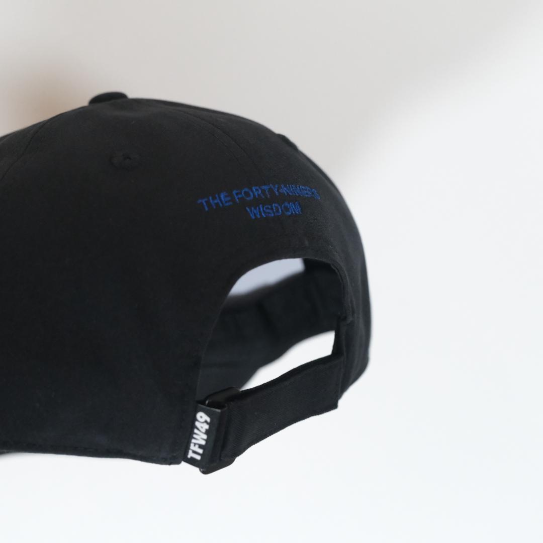 メンズウェア TFW49 GOLF 6P CAP BLACK BLUE