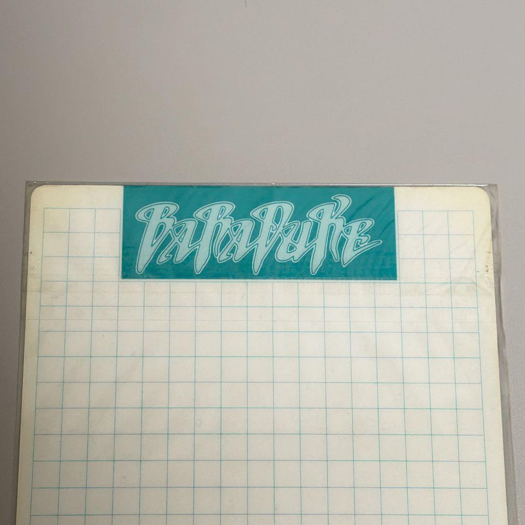 【希少】バラデューク 下敷き ナムコ 1985年 当時もの レトロ文具