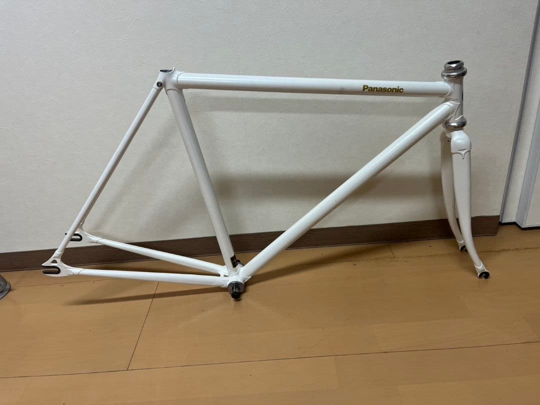 【美品】Panasonic ピスト フレーム 競輪 NJS 自転車