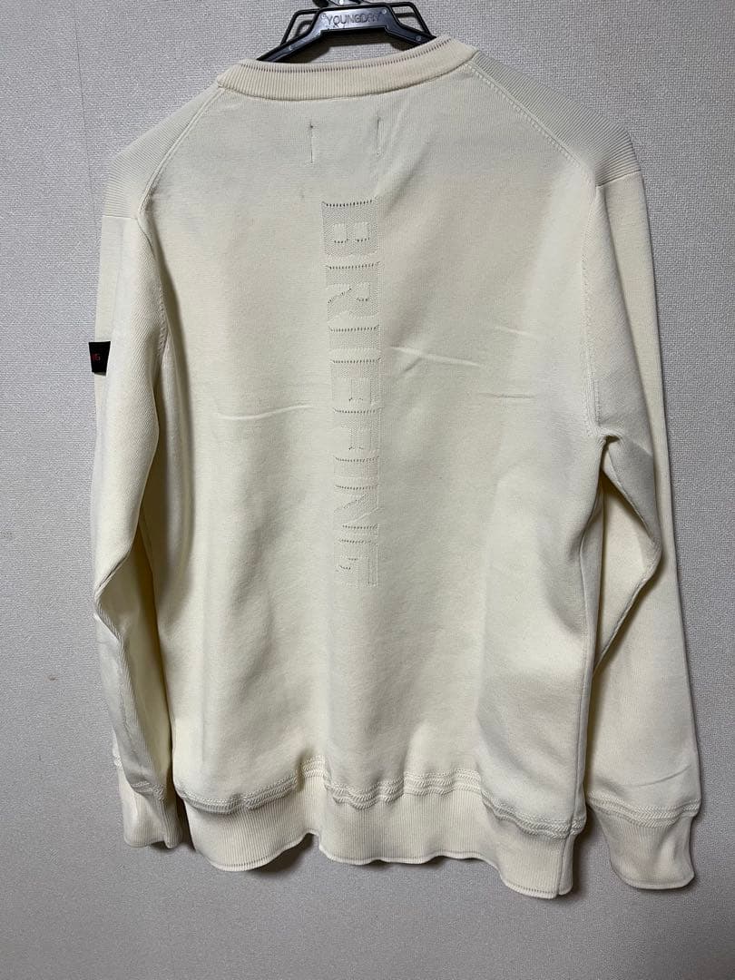 ブリーフィング セーター ベージュ Mサイズ BRG193M25