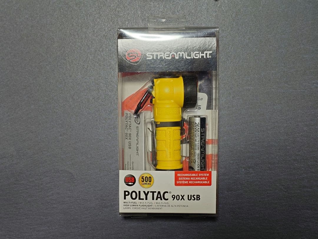 【新品未使用未開封】Streamlight POLYTAC 90X USB