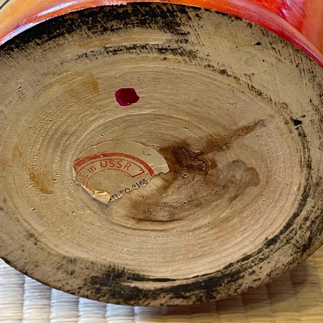 ソ連　作家作品　入れ子　手描き　アンティーク　マトリョーシカ　12体