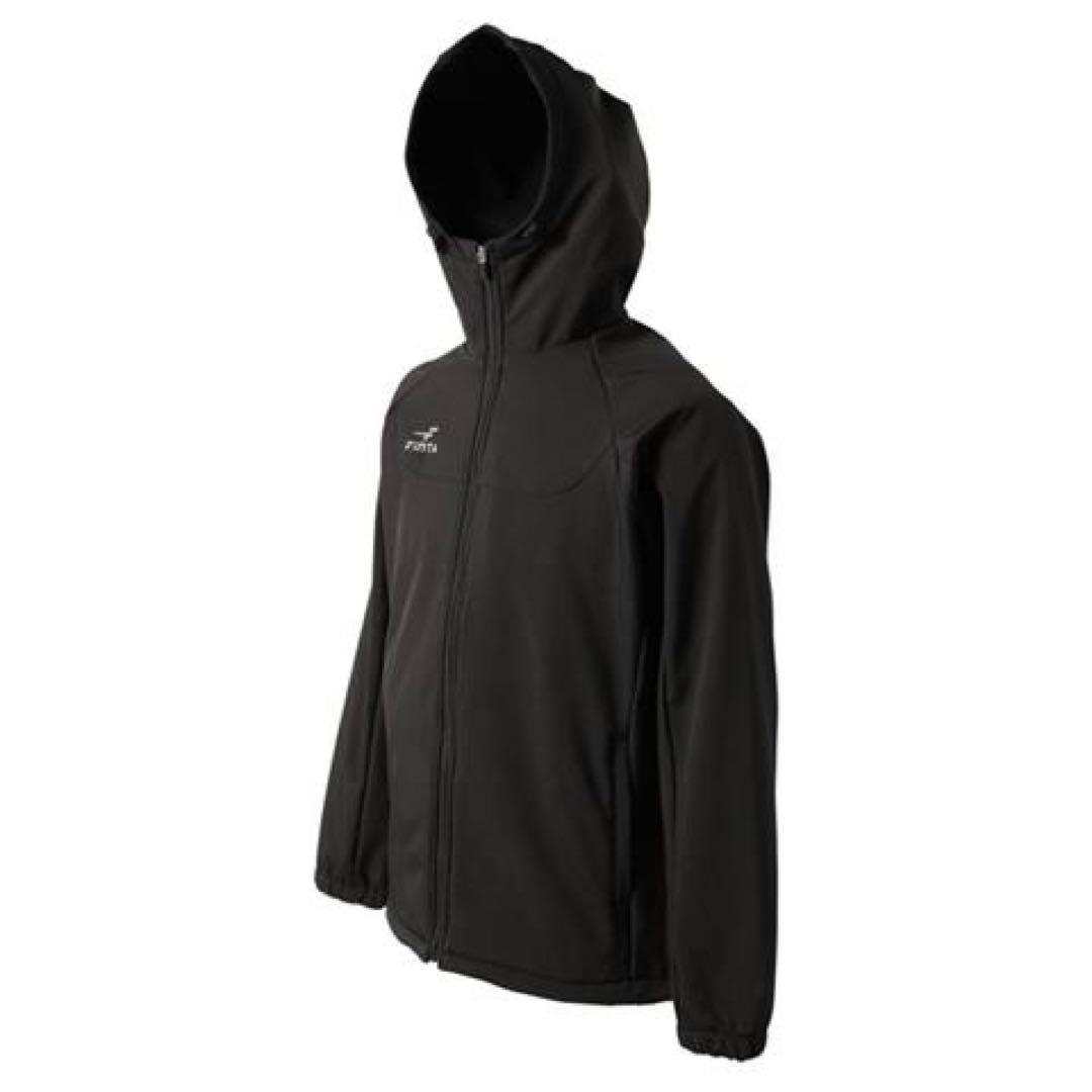 新品＊フィンタ＊ボンディングジャケット＊ブラック 裏起毛