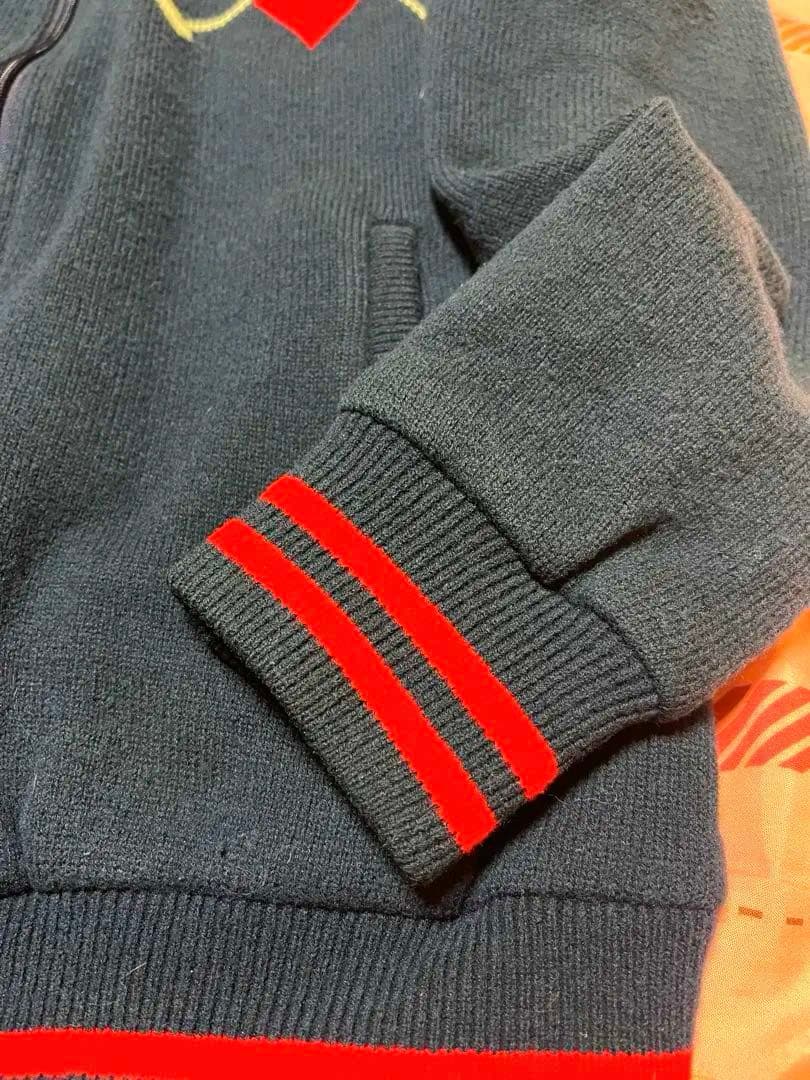 パーリーゲイツ ダブルジップアップ セーター サイズ4