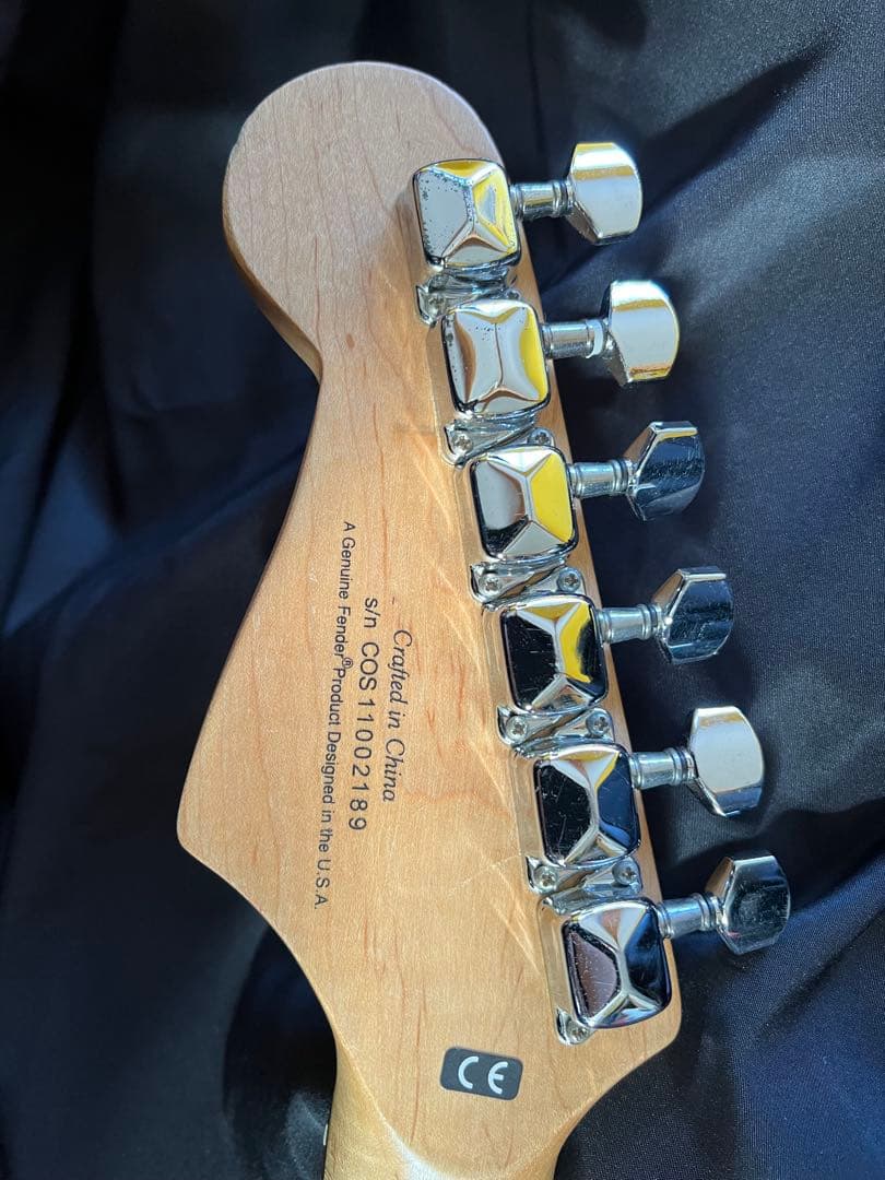 squier stratocaster ストラトキャスター　マイカカラー　美品