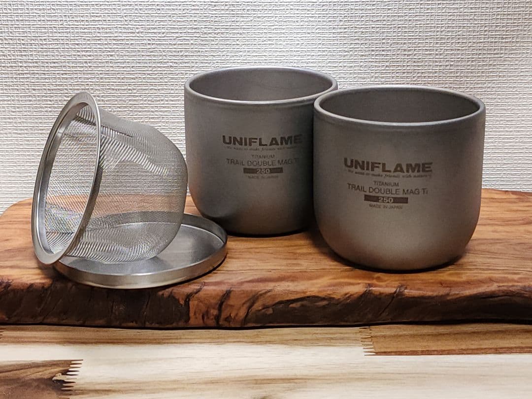 UNIFLAME トレイルダブルマグ Ti 250 ユニフレーム カップ