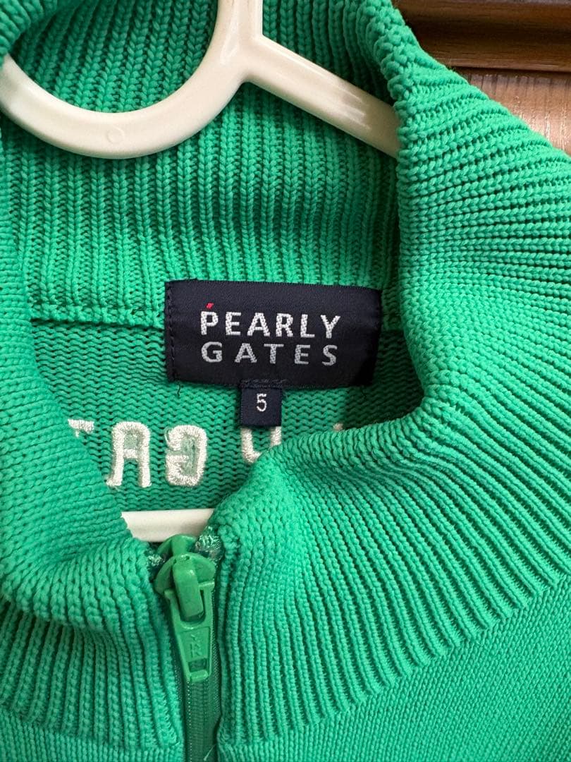 PEARLY GATES グリーン セーター 5