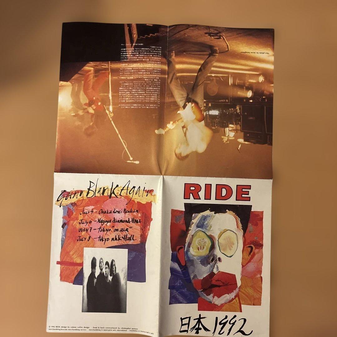 RIDE 1992 ツアーパンフ/ポスター