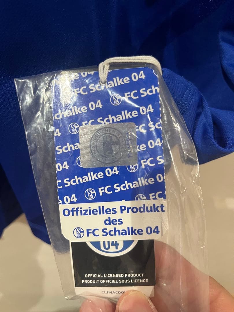 サッカー　adidas シャルケ04 内田篤人 ユニフォーム　ウェア　未使用品