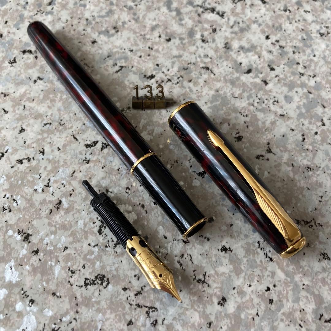 #133 オーバーホール済み 万年筆 SONNET FRANCE 18k