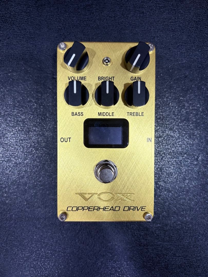 VOX COPPERHEAD DRIVE ギターエフェクター 箱、保証書付き