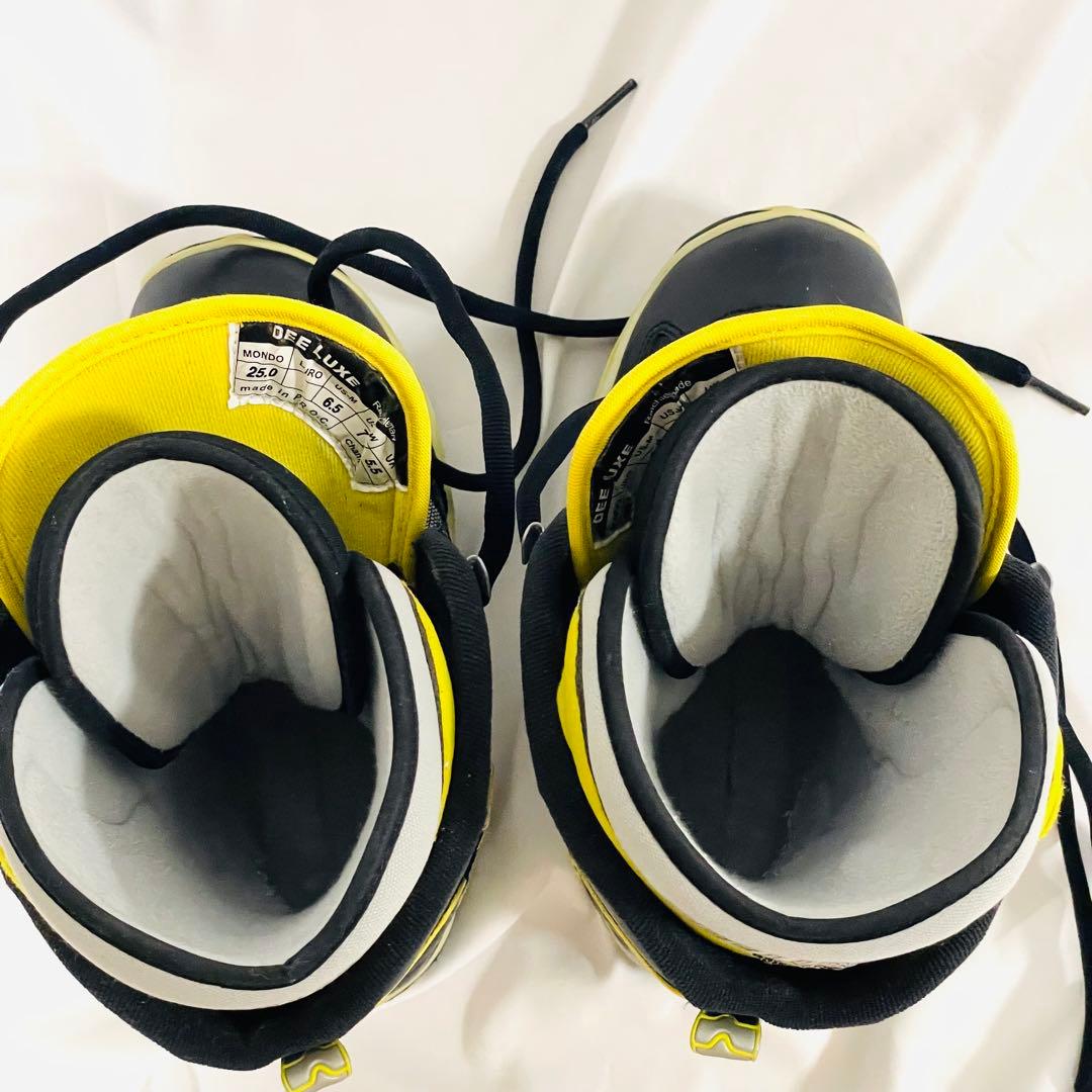 【早い者勝ち】 DEE LUXE スノーボードブーツ 25.0cm 紐