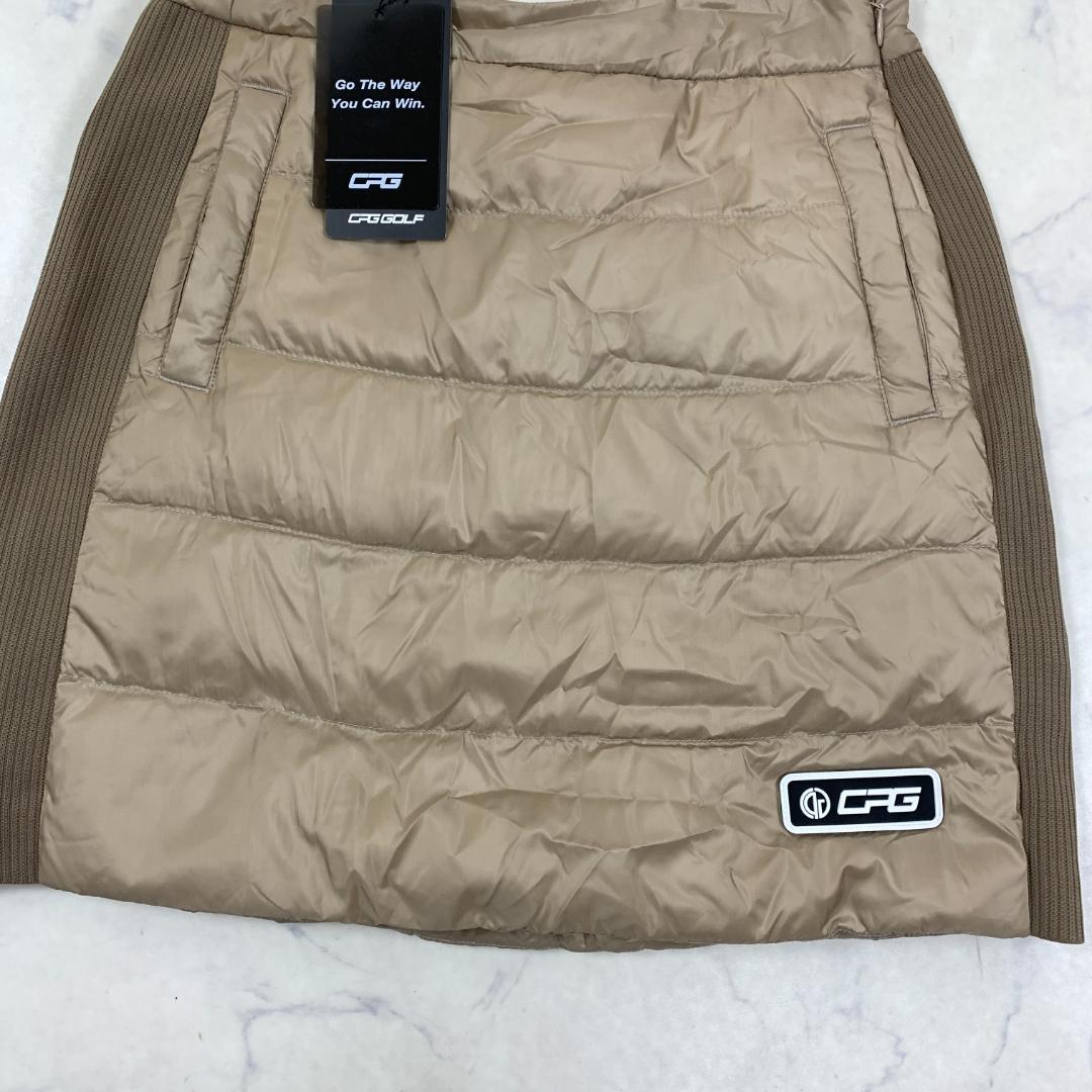 LA7736 新品タグ付き CPGGOLF ダウンタイトスカート ベージュ ３