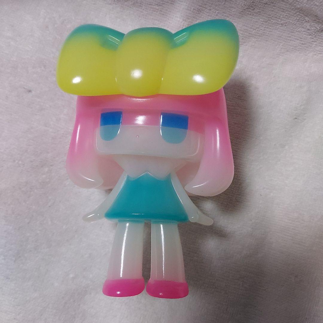 ソフビ チヨコ Melting メルティ 個展限定カラータ　カハシユリ