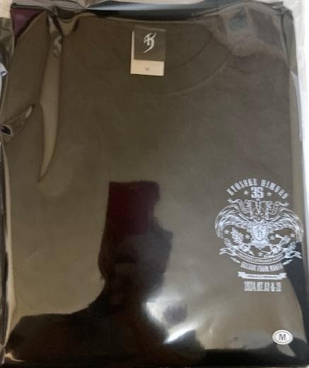 氷室京介 35th NKD! シングルタイトル! CREWTシャツ! 新品!