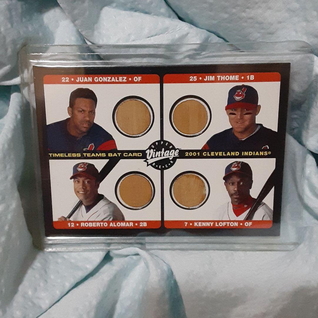 バットカード　インディアンズ　ガーディアンズ　MLB