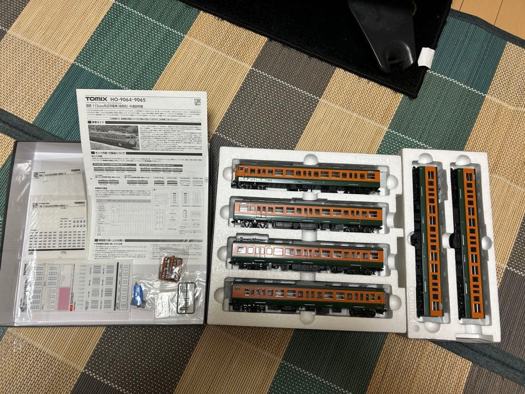 TOMIX HO-9065 9067 1132000系湘南色　手すり等真鍮に交換