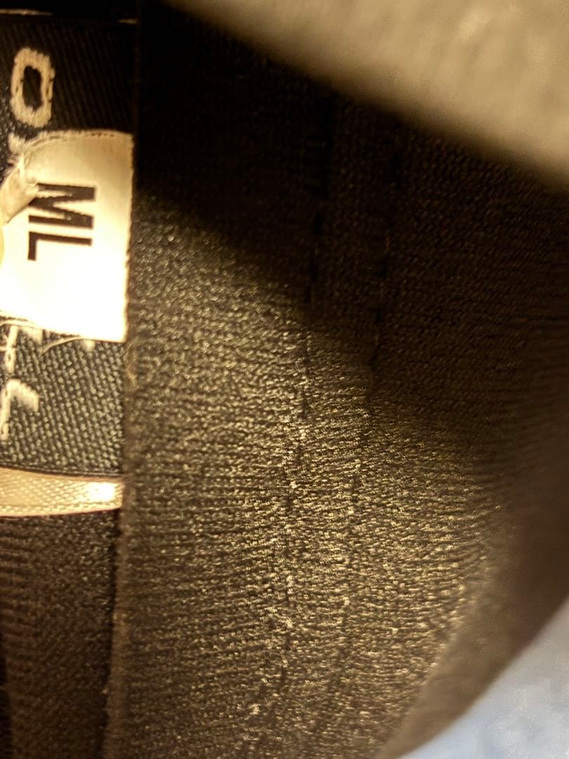 ONEILL ブラック タッパー フロントジッパー