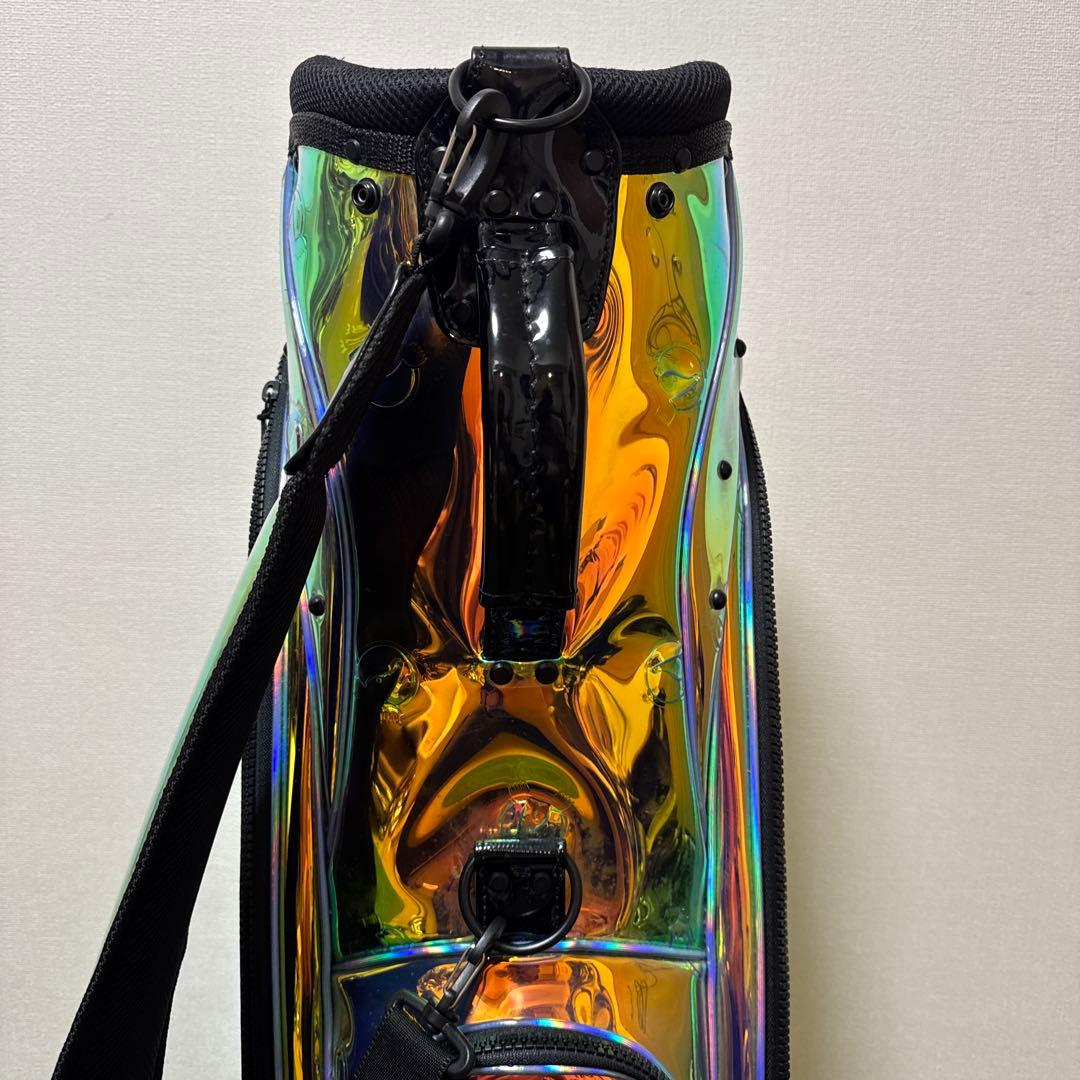 非売品 新品 HONMA ホンマ キャディバッグ オーロラ ホログラム クリアー