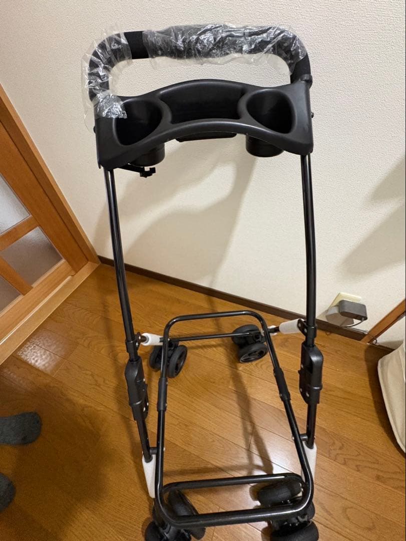 折りたたみ式ペットカート　アイボリー